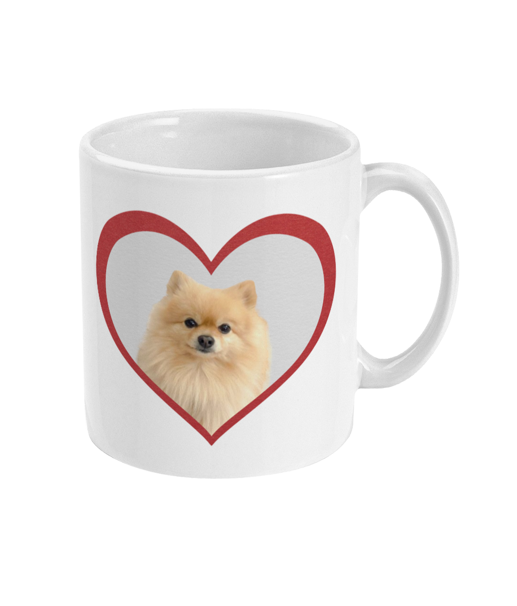 dog mug, personalised mug, mug with my dog on, mug with my pets photo on, valentines gift for dog owner