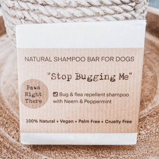 “Stop Bugging Me” Natural Dog Shampoo Bar