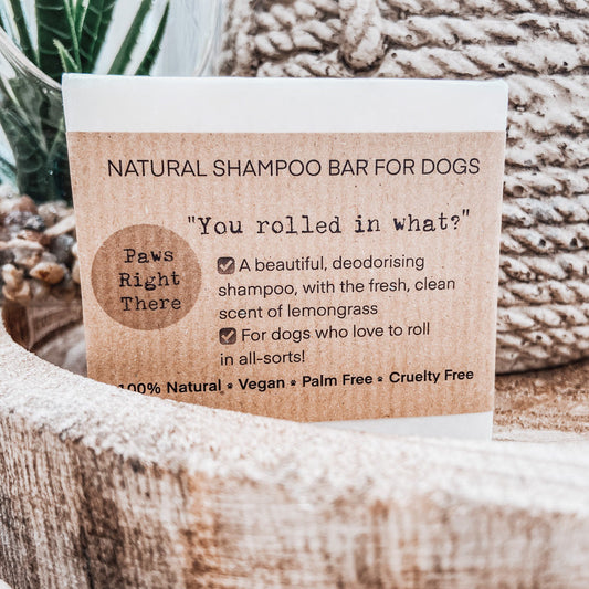 “You rolled in what” Natural Dog Shampoo Bar