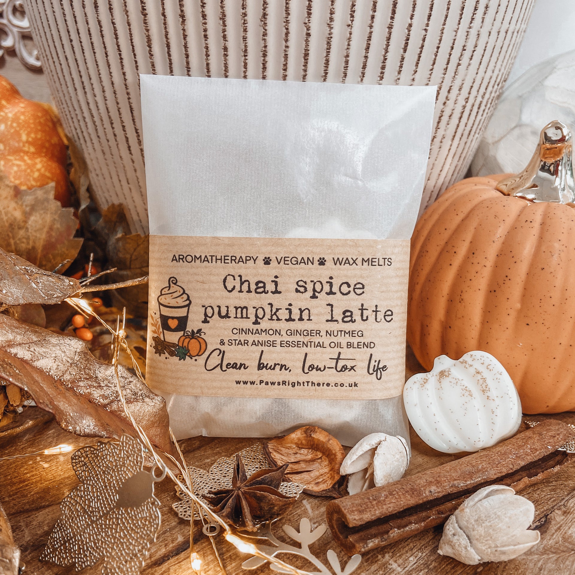 Pumpkin Chai Coconut Wax Melts