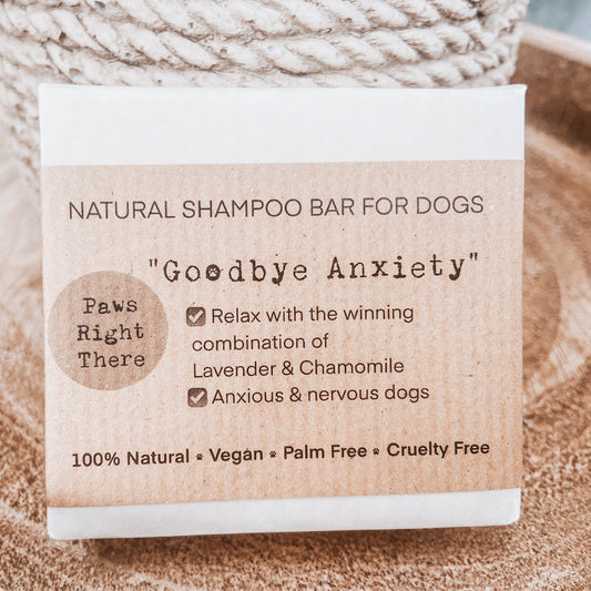 “Goodbye Anxiety” Natural Dog Shampoo Bar