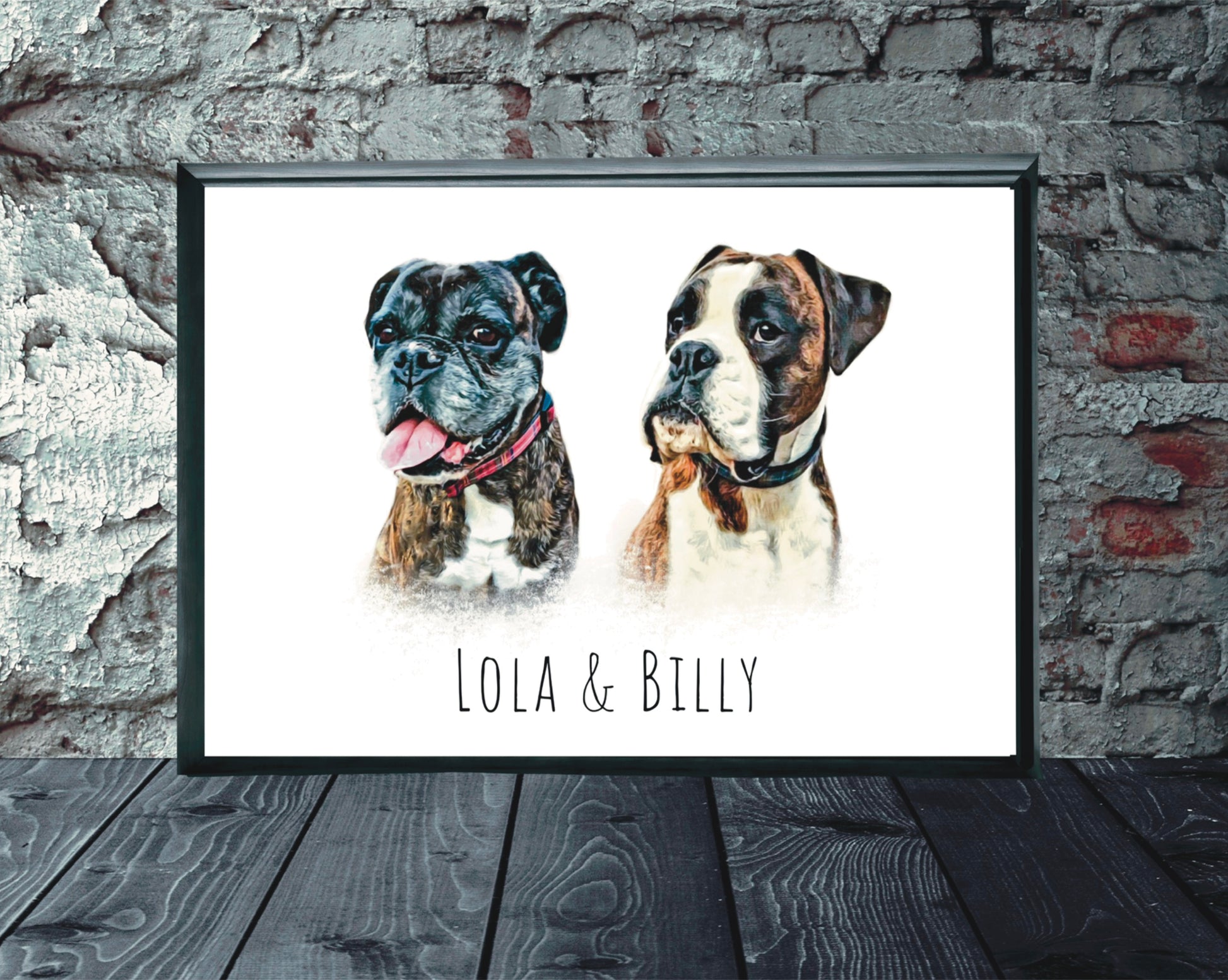 Dog Portraits UK | Turn Your Dog Into a Painting | Paws Right There