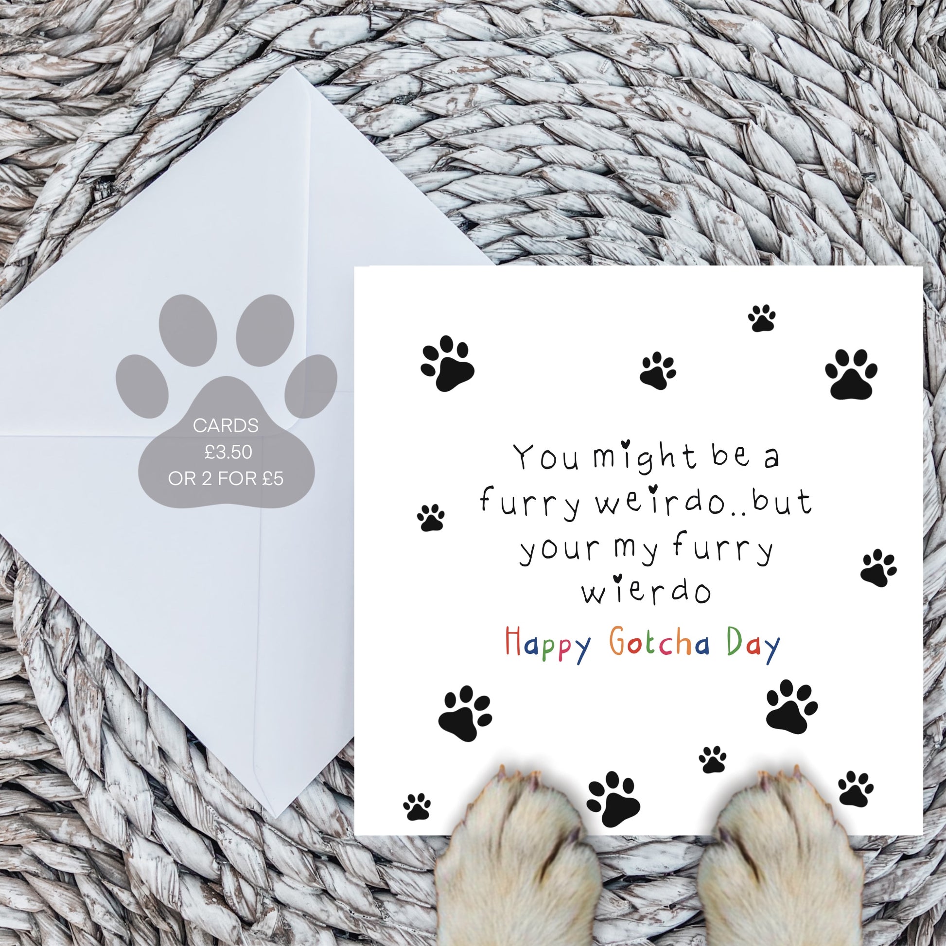 gotcha day card for dog, got ha day card for cat, gotcha day anniversary card, card for my dog, dogs birthday card, gift for dog, gift for cat, funny card